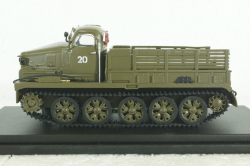 АТ-Т артиллерийский тягач бортовой, хаки, SSM3005, SSM 1:43 Уценка!