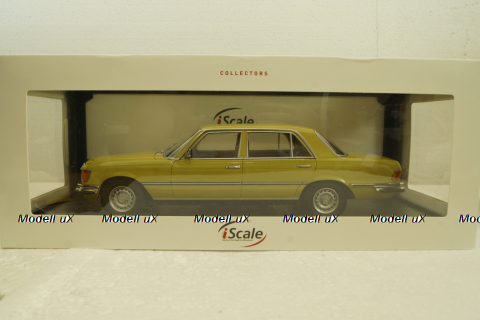 Mercedes 450 SEL 6.9 (W116) S-class 1975 mimosa yellow, 18085, Iscale 1:18