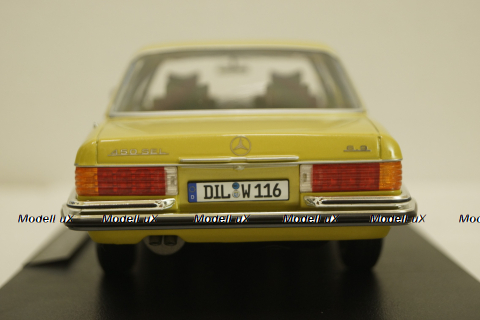 Mercedes 450 SEL 6.9 (W116) S-class 1975 mimosa yellow, 18085, Iscale 1:18