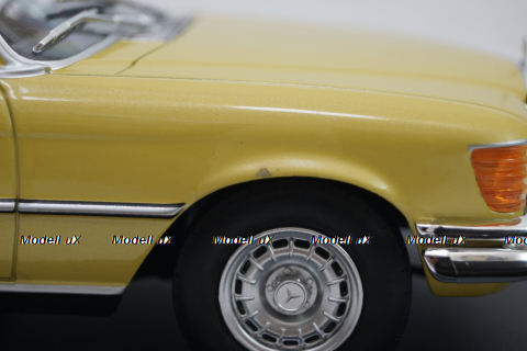 Mercedes 450 SEL 6.9 (W116) S-class 1975 mimosa yellow, 18085, Iscale 1:18