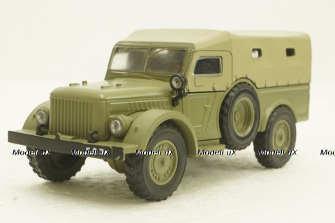 Газ-62, военный, Автолегенды СССР №229, 1:43 Перекрашен салон!