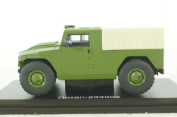 Газ-233002 ТИГР пикап с тентом (хаки), SSM2002, SSM 1:43