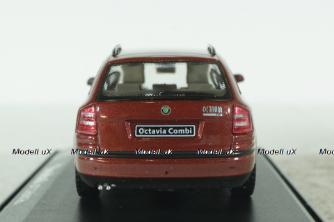 Skoda Octavia Combi II dark red, Abrex 1:43