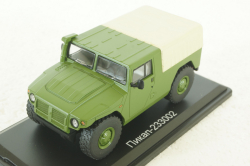 Газ-233002 ТИГР пикап с тентом (хаки), SSM2002, SSM 1:43