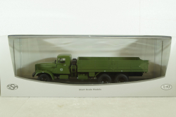 Краз-257 бортовой, хаки, SSM1070, SSM 1:43