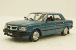 Газ-3110 Волга, синий,  Автолегенды СССР №257, 1:43