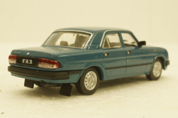 Газ-3110 Волга, синий,  Автолегенды СССР №257, 1:43