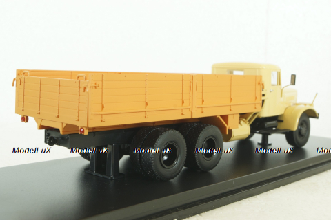 Краз-257 бортовой, песочно-оранжевый, SSM1071, SSM 1:43 