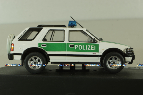 Opel Frontera B Polizei 1999, yellow, OPC083, Opel Collection #83 1:43