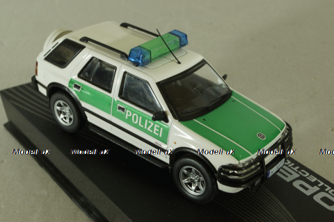 Opel Frontera B Polizei 1999, yellow, OPC083, Opel Collection #83 1:43