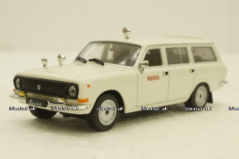 Газ-24-13 Волга, медслужба, Автолегенды СССР №207 1:43