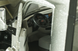 Peterbilt 579 day cab tractor with 40' refrigerated sea container Maersk, grey/white, 71069, Diecast Masters 1:50