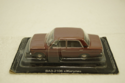 Ваз-2106 Жигули, красный, Автолегенды СССР №266, 1:43