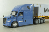 Freghtliner Cascadia with 40' dry goods sea container Maersk, blue/grey, 71048, Diecast Masters 1:50