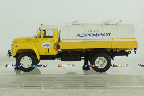 Зил-130 МВ-1 Водозаправочная, Аэрофлот, 1984 г., 113041, DiP Models 1:43 (Реплика)