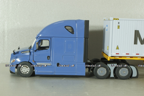 Freghtliner Cascadia with 40' dry goods sea container Maersk, blue/grey, 71048, Diecast Masters 1:50