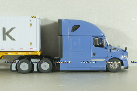 Freghtliner Cascadia with 40' dry goods sea container Maersk, blue/grey, 71048, Diecast Masters 1:50