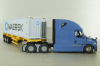 Freghtliner Cascadia with 40' dry goods sea container Maersk, blue/grey, 71048, Diecast Masters 1:50