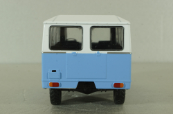 АПП-66 автобус 4х4 голубой, Наши Автобусы №19, Modimio 1:43