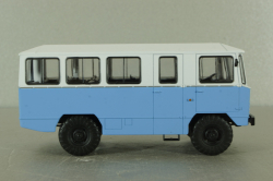 АПП-66 автобус 4х4 голубой, Наши Автобусы №19, Modimio 1:43