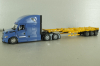 Freghtliner Cascadia with 40' dry goods sea container Maersk, blue/grey, 71048, Diecast Masters 1:50