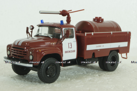 АЛ-3(130)-148А Зил-130, пожарный, Автолегенды СССР Грузовики №46, 1:43