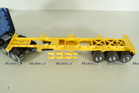 Freghtliner Cascadia with 40' dry goods sea container Maersk, blue/grey, 71048, Diecast Masters 1:50