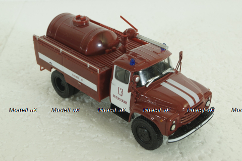 АЛ-3(130)-148А Зил-130, пожарный, Автолегенды СССР Грузовики №46, 1:43