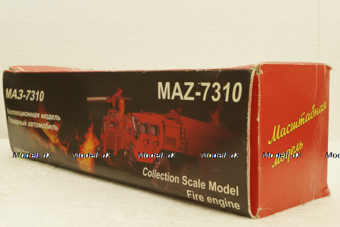 Маз-7310, пожарный, Элекон 1:43