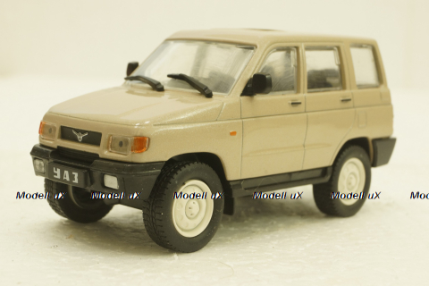 Уаз-3160, бежевый, Автолегенды СССР №228 1:43