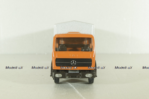 Mercedes 1632/1932 tractor with semi-trailer, orange, 186, NZG 1:50