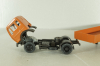 Mercedes 1632/1932 tractor with semi-trailer, orange, 186, NZG 1:50