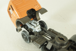Mercedes 1632/1932 tractor with semi-trailer, orange, 186, NZG 1:50