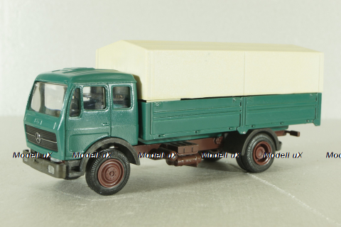 Mercedes 1628 truck, green, 146, NZG 1:50