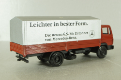 Mercedes 709-1114 truck, red, 249, NZG 1:50