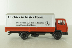 Mercedes 709-1114 truck, red, 249, NZG 1:50