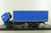 Камаз-65117 бортовой с тентом (поздний), синий, SSM1246, SSM 1:43 Уценка!