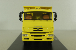 Камаз-6520 6х4 самосвал (поздний) желтый, SSM1295, SSM 1:43