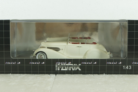 Duesenberg SJ 544-2570 Bohman & Schwartz Convertible Sedan white 1936, MX40406-041, Matrix 1:43