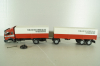 Mercedes 1729 truck, with trailer, red, 314, NZG 1:43