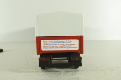 Mercedes 1729 truck, with trailer, red, 314, NZG 1:43