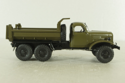 Зил-ММЗ-4510 самосвал 6х6 на шасси Зил-157, Легендарные грузовики СССР №104, Modimio 1:43