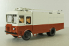 ТГ-3 грузовой троллейбус, красный/серый, 103731, Автоистория 1:43