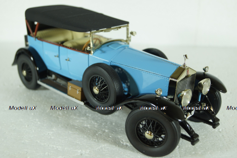 Rolls-Royce Phantom I, light blue, KYO8931LB, Kyosho 1:18
