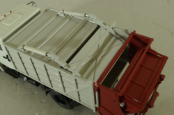 МКЗ-10 (4333) Мусоровоз на шасси Зил-4333, серый, 103375, Автоистория 1:43