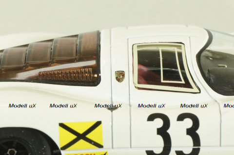 Porsche 908, 24h LeMans #33 R. Stommelen/J.Neerpasch 1968, white, 450372100, Schuco 1:43