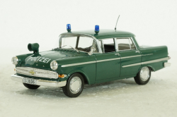Opel Kapitan 1960 Полиция Германии, Полицейские машины мира №6, Deagostini 1:43 (без журнала)