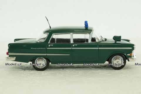 Opel Kapitan 1960 Полиция Германии, Полицейские машины мира №6, Deagostini 1:43 (без журнала)