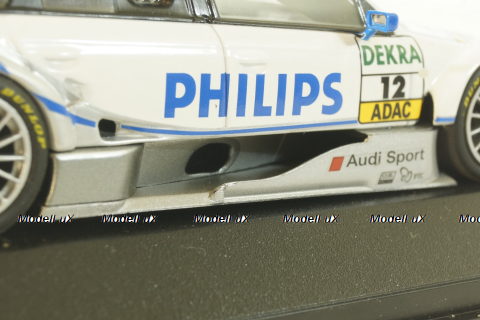 Audi A4 PHILIPS, Lucas Luhr, Audi Sport Team Rosberg, DTM 2007, Minichamps 1:43