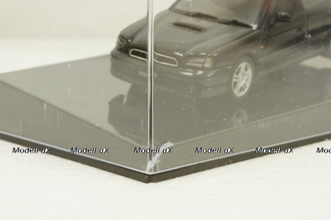 Subaru Legacy B4 1999, black, 58613, AutoArt 1:43